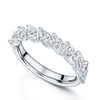 Berry's Platinum Marquise Cut Diamond Nine Stone Half Eternity Ring - Berry's Jewellers