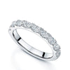 Berry's Platinum Oval Brilliant Cut Diamond Nine Stone Half Eternity Ring - Berry's Jewellers