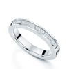 Berry's Platinum Princess Cut 11 Diamond Half Eternity Ring - Berry's Jewellers