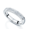 Berry's Platinum Princess Cut Diamond Channel Set Eternity Ring - Berry's Jewellers