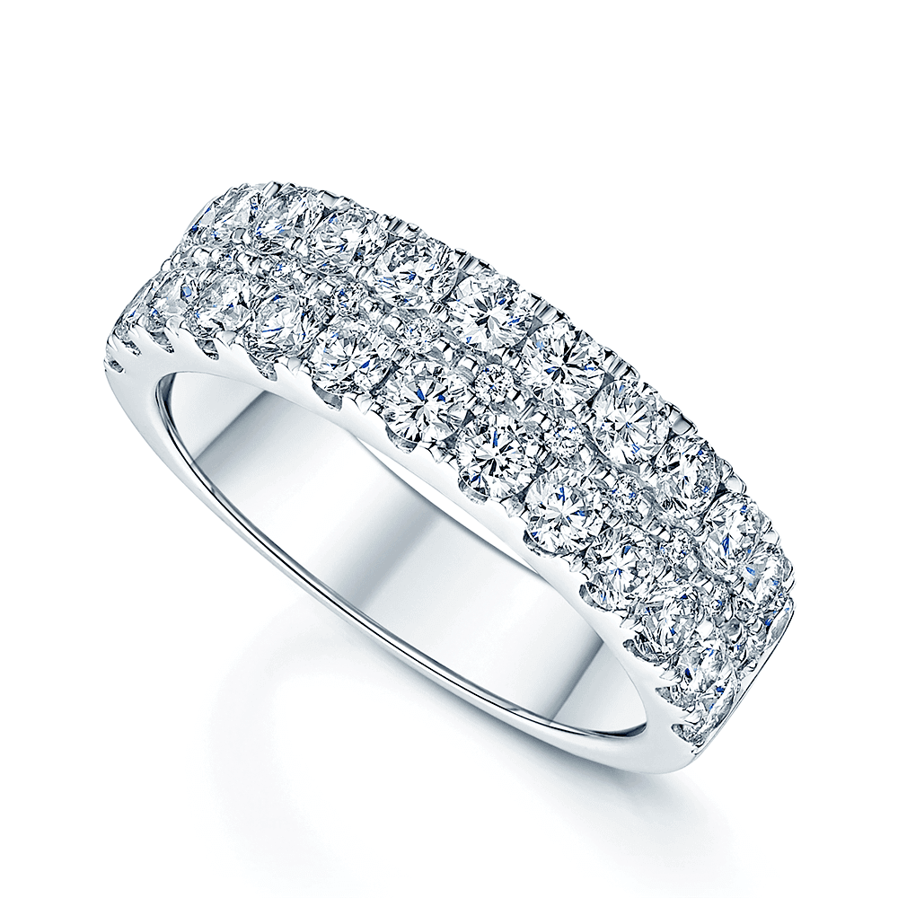 Berry's Platinum Round Brilliant Cut Diamond Dress Ring - Berry's Jewellers