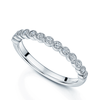 Berry's Platinum Round Brilliant Cut Diamond Half Eternity Ring - Berry's Jewellers