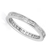 Berry's Platinum Set Baguette Diamond Full Eternity Ring - Berry's Jewellers