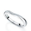 Berry's Platinum Shaped Diamond Set Wedding Ring - Berry's Jewellers