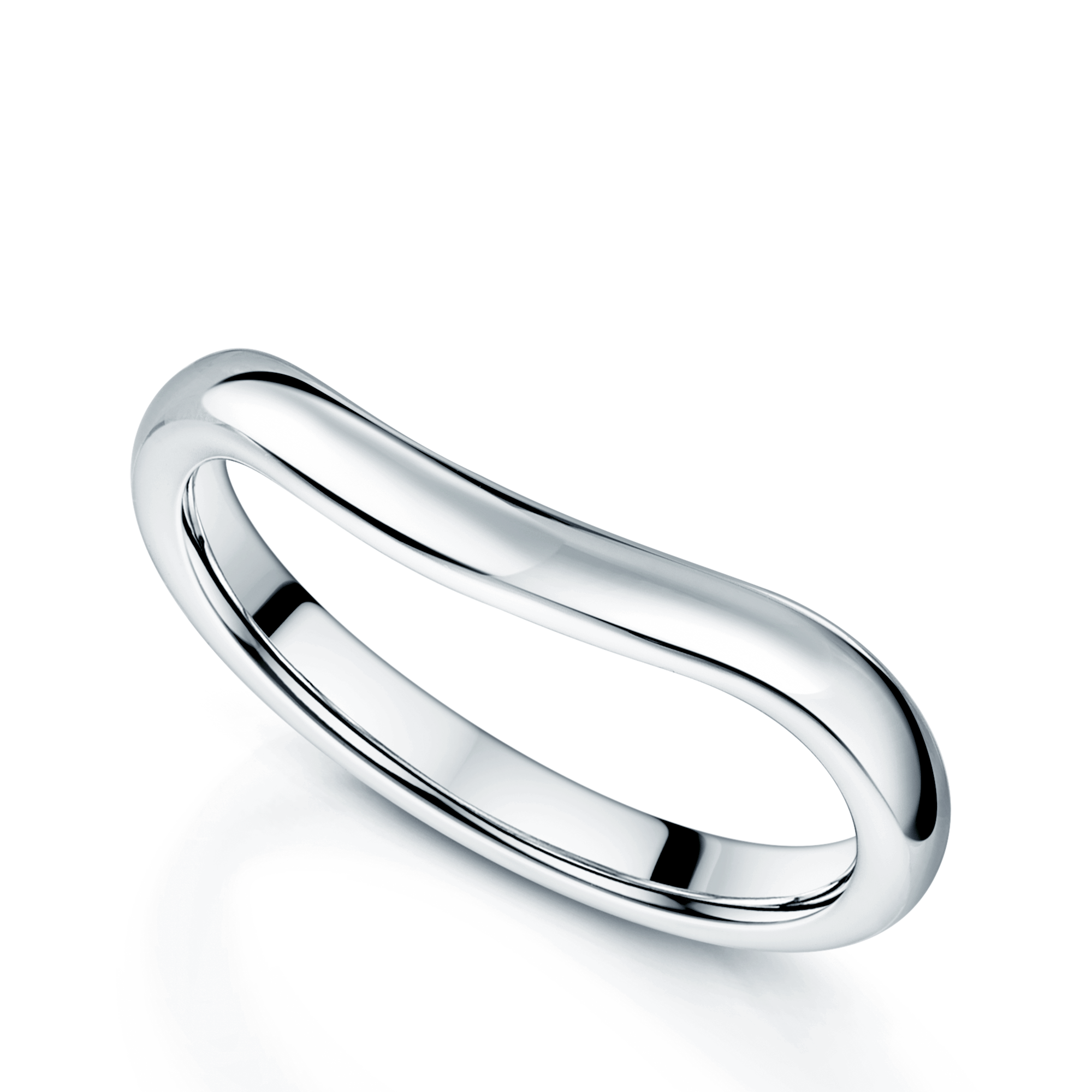 Berry's Platinum Shaped Wedding Ring - Berry's Jewellers