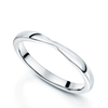 Berry's Platinum Twist Shaped Wedding Ring - Berry's Jewellers