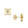 Berry's Primavera 18ct Yellow Gold Diamond Set Stud Earrings - Berry's Jewellers