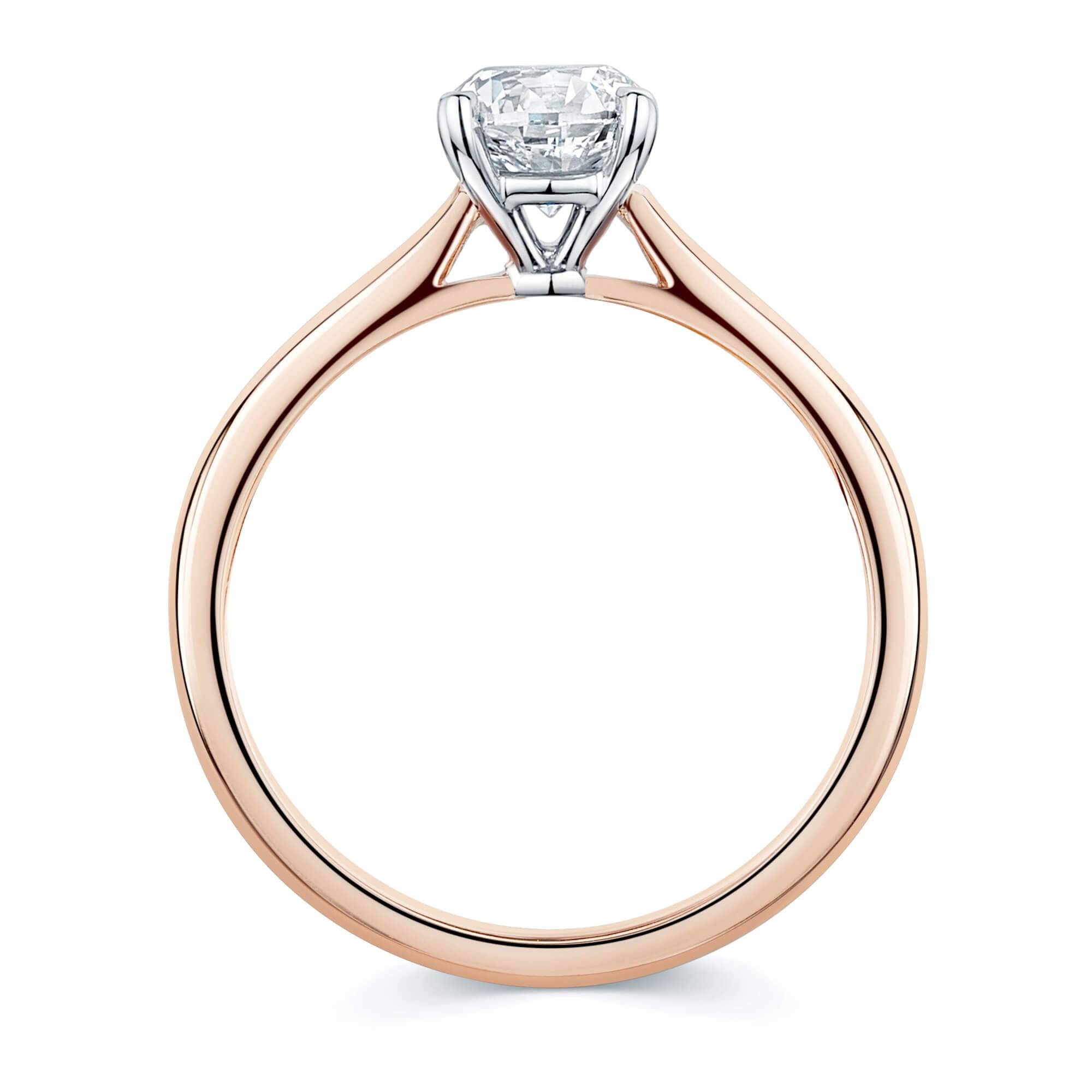 Berry's Simply Solitaire Collection 18ct Rose Gold Diamond Solitaire Engagement Ring GIA Certified 1.00 Carat - Berry's Jewellers