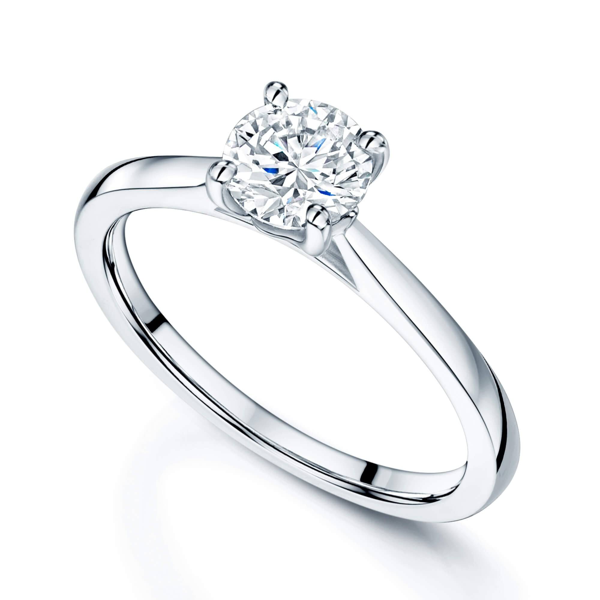 Berry's Simply Solitaire Collection Platinum Set Diamond Solitaire Engagement Ring GIA Certified 0.70 Carat - Berry's Jewellers