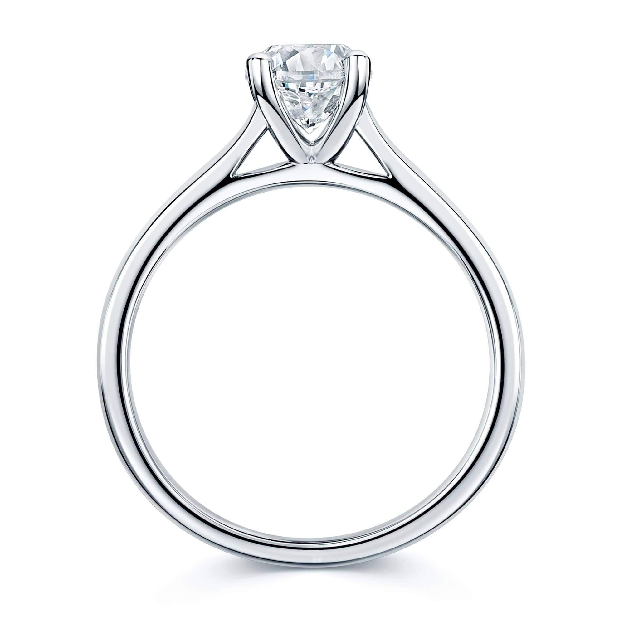 Berry's Simply Solitaire Collection Platinum Set Diamond Solitaire Engagement Ring GIA Certified 1.00 Carat - Berry's Jewellers