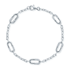 Berry's Verve Collection 18ct White Gold Diamond Loop Bracelet - Berry's Jewellers