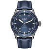 Blancpain Fifty Fathoms Bathyscaphe 43mm Blue Dial & Canvas Strap Watch - Berry's Jewellers