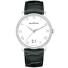 Blancpain Villeret Grande Date 40mm White Roman Dial Automatic Watch - Berry's Jewellers