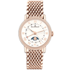 Blancpain Villeret Quantieme Phases de Luna 29mm 18ct Rose Gold Bracelet Watch - Berry's Jewellers