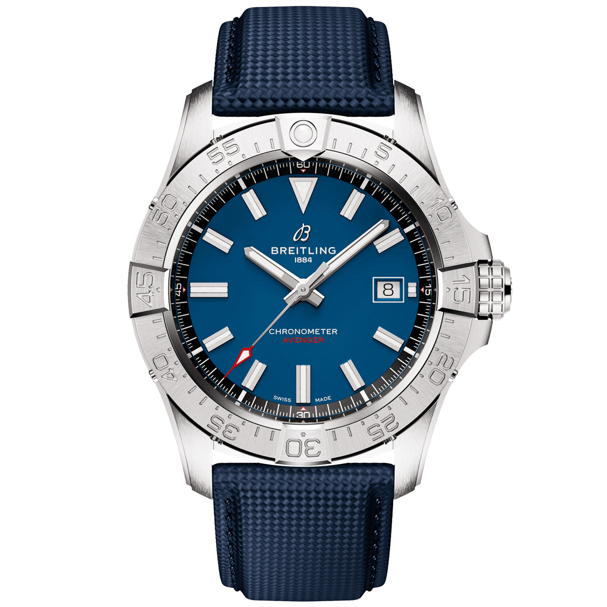 Avenger 42mm Blue Dial Automatic Strap Watch