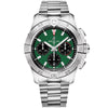 Breitling Avenger Chronograph 42mm Green Dial Automatic Bracelet Watch - Berry's Jewellers