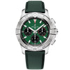 Breitling Avenger Chronograph 42mm Green Dial Automatic Strap Watch - Berry's Jewellers