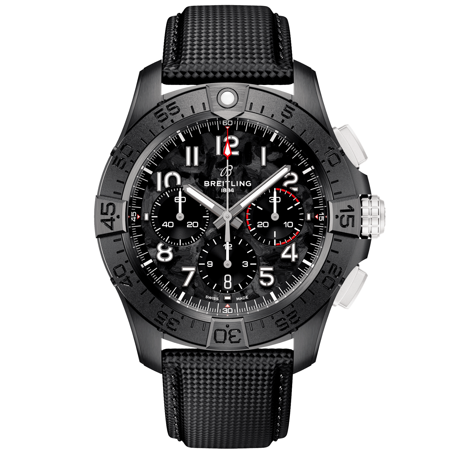 Avenger Night Mission 44mm Men's Black Ceramic Watch