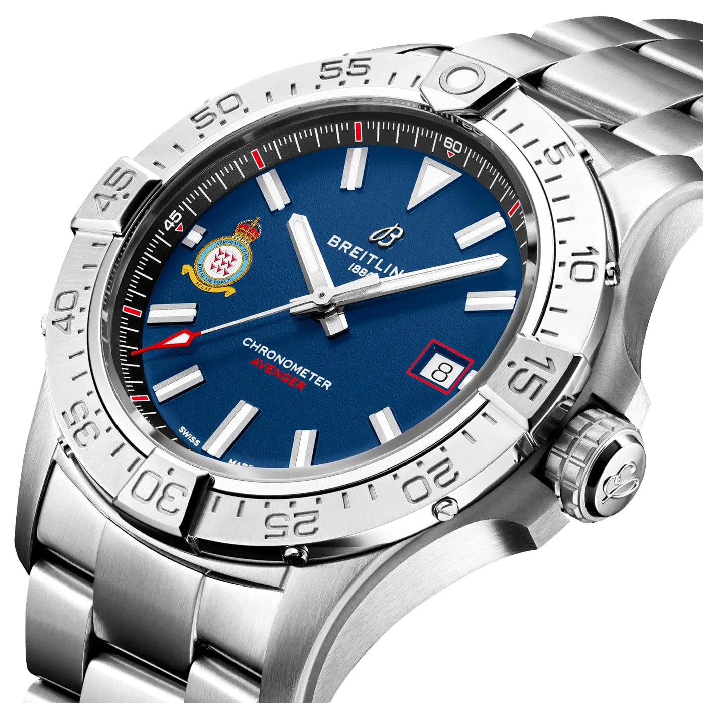 Breitling Avenger Red Arrows Limited Edition 42mm Automatic Bracelet Watch - Berry's Jewellers