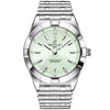 Breitling Chronomat 32mm Mint Green Diamond Dial Ladies Bracelet Watch - Berry's Jewellers