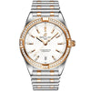 Breitling Chronomat 32mm Two-Tone Mother of Pearl Diamond Set Bracelet Watch - Berry's Jewellers