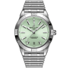 Breitling Chronomat 36mm Mint Green Dial Automatic Bracelet Watch - Berry's Jewellers