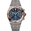 Breitling Chronomat 42mm Two-Tone Blue Dial Men's Automatic Bracelet Watch - Berry's Jewellers