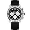 Breitling Chronomat B01 42mm Black/Silver Dial Diamond Set Watch - Berry's Jewellers