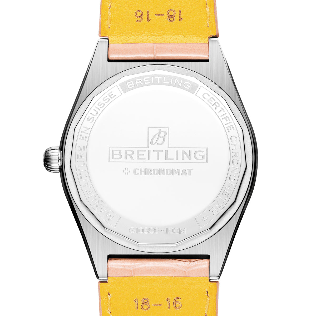 Breitling Chronomat South Sea 36mm Steel & 18ct White Gold Pink Dial Watch - Berry's Jewellers