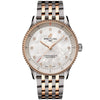 Breitling Navitimer 32mm Two-Tone Diamond Dial Ladies Bracelet Watch - Berry's Jewellers