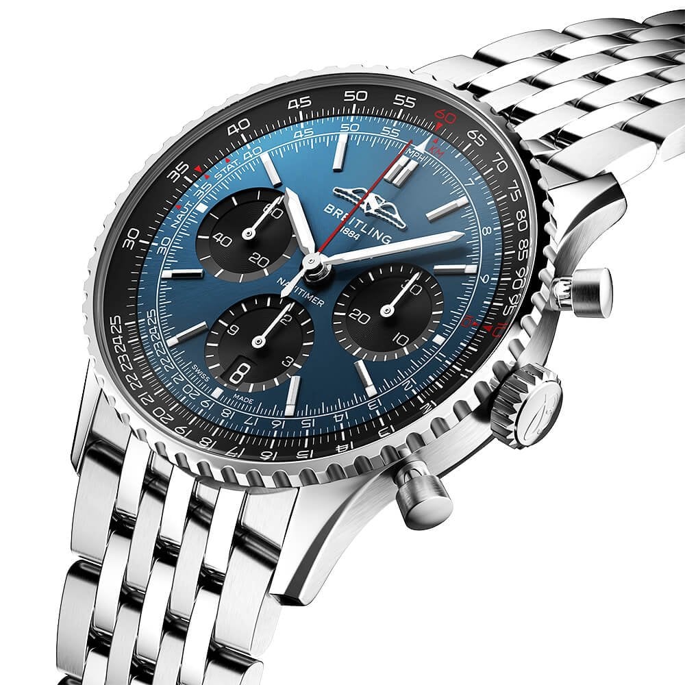 Navitimer 41mm Blue/Black Dial Automatic Chronograph Watch