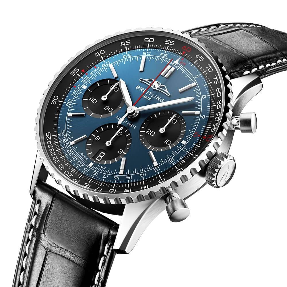 Navitimer 41mm Blue/Black Dial Men's Chronograph Watch