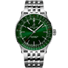 Breitling Navitimer 41mm Green Dial Men's Automatic Bracelet Watch - Berry's Jewellers