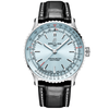 Breitling Navitimer 41mm Ice Blue Dial Men's Automatic Leather Strap Watch - Berry's Jewellers