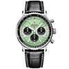 Breitling Navitimer 43mm Mint Green/Black Dial Men's Chronograph Watch - Berry's Jewellers