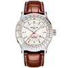 Navitimer GMT 41mm Cream Dial Men's Automatic Strap Watch