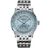 Breitling Navitimer GMT 41mm Ice Blue Dial Automatic Bracelet Watch - Berry's Jewellers