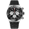 Super Chronomat 44mm Black Dial & Ceramic Bezel Men's Strap Watch