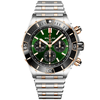 Breitling Super Chronomat 44mm Two-Tone Green Dial Men's Automatic Watch - Berry's Jewellers