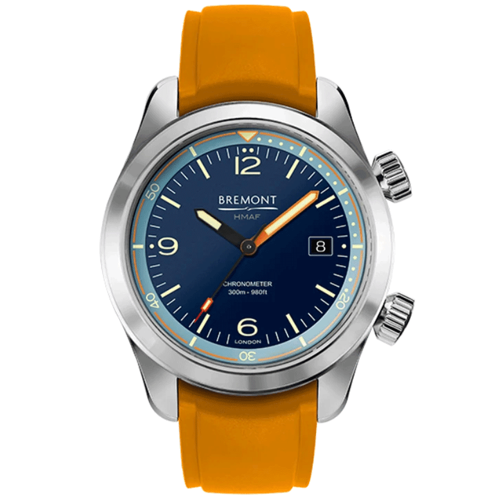 Argonaut Azure Steel Automatic 42mm Strap Watch