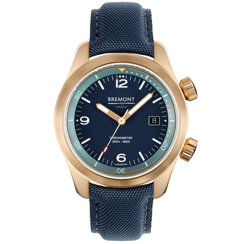 Bremont Argonaut Bronze 42mm Automatic Men's Strap Watch - Berry's Jewellers