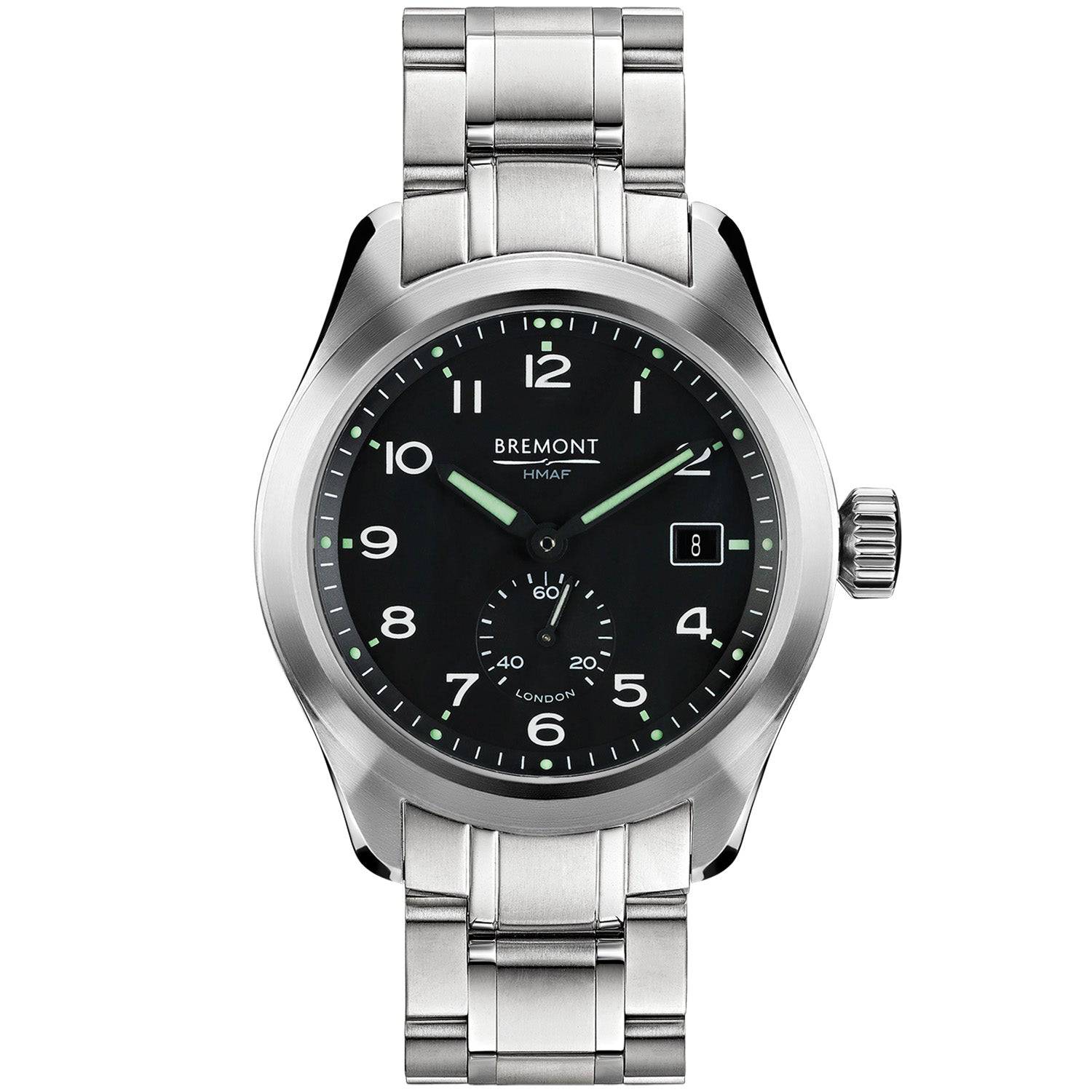 Bremont Broadsword B Black Dial 40mm Automatic Bracelet Watch - Berry's Jewellers