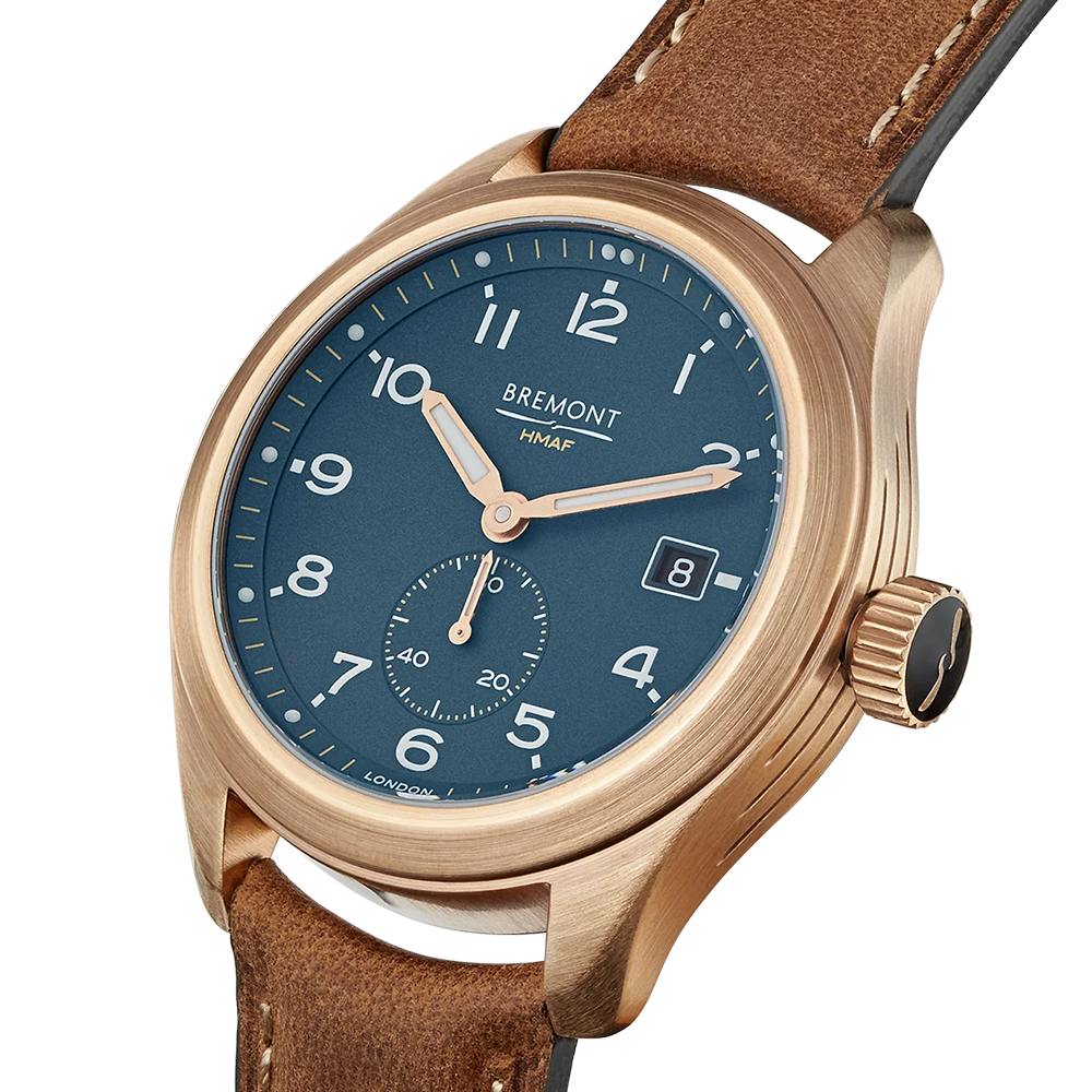 Bremont Broadsword Bronze 40mm Automatic Leather Strap Watch - Berry's Jewellers