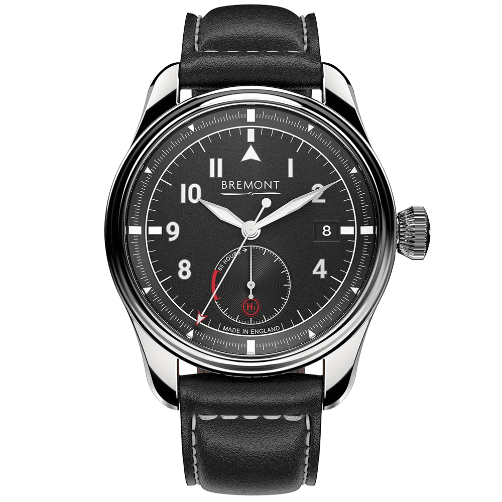 Bremont Fury Black H1 Generation 40mm Steel Automatic Men's Strap Watch - Berry's Jewellers