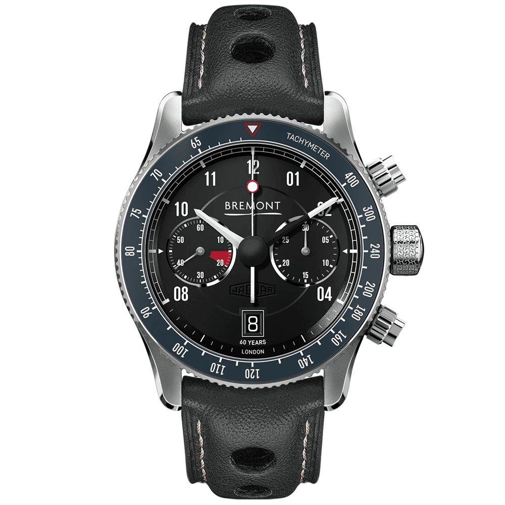 Bremont Jaguar E-Type 43mm 60th Anniversary Automatic Strap Watch - Berry's Jewellers