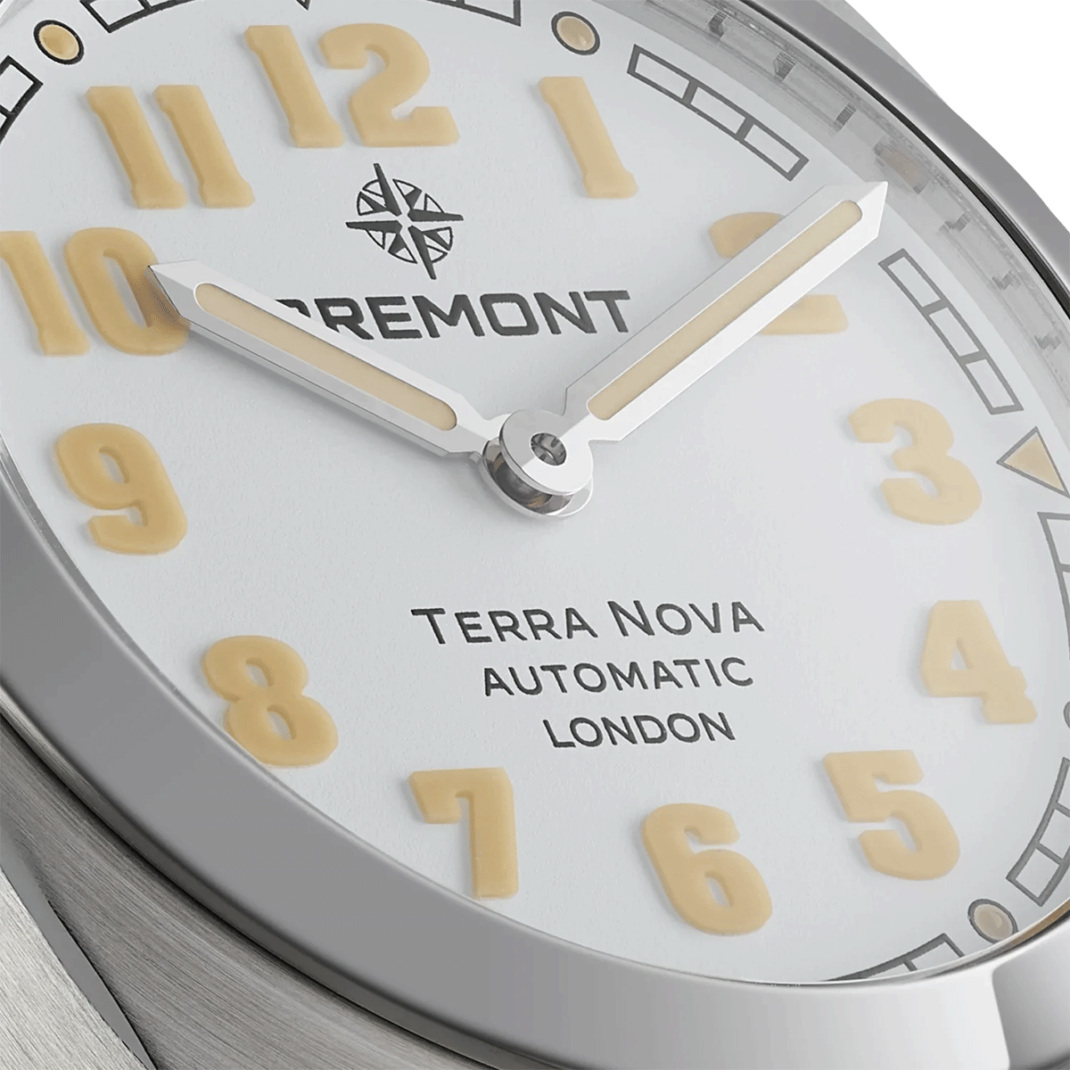 Bremont Terra Nova 38mm White Dial Automatic Bracelet Watch - Berry's Jewellers