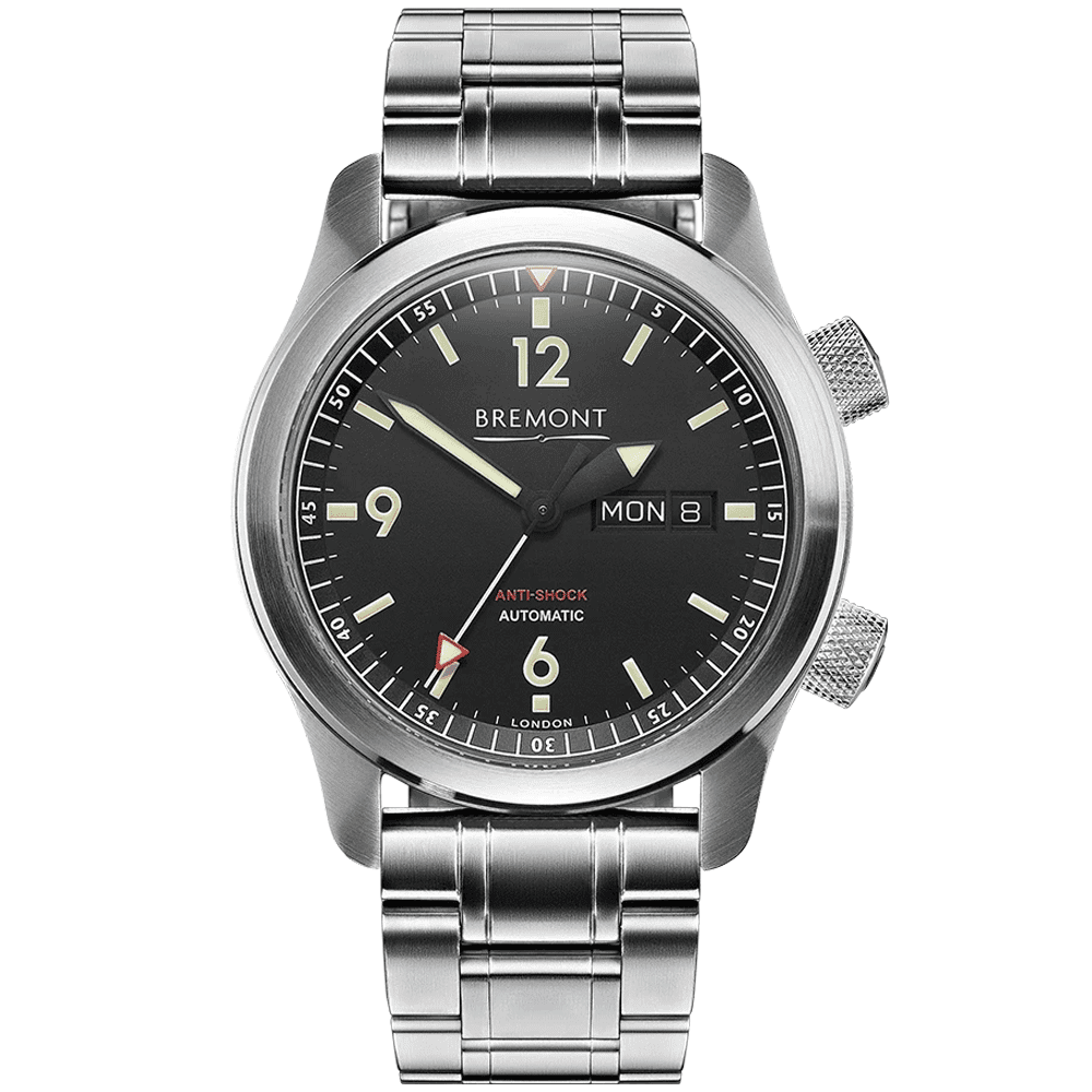 Bremont U-2 SS Steel 43mm Automatic Bracelet Watch - Berry's Jewellers