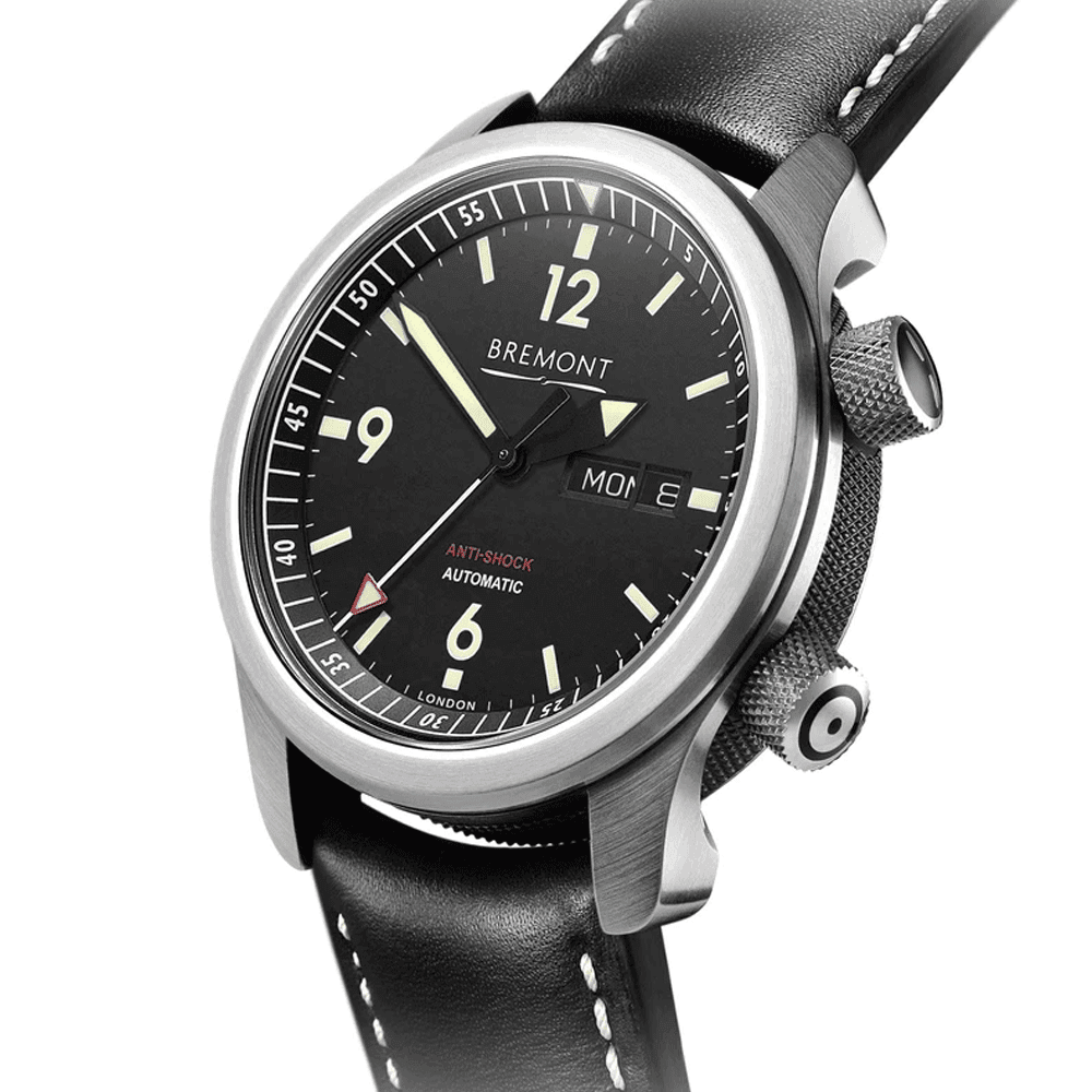 U-2 SS Steel 43mm Automatic Strap Watch