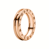 Bvlgari B.Zero1 18ct Rose Gold Single Row Ring - Berry's Jewellers