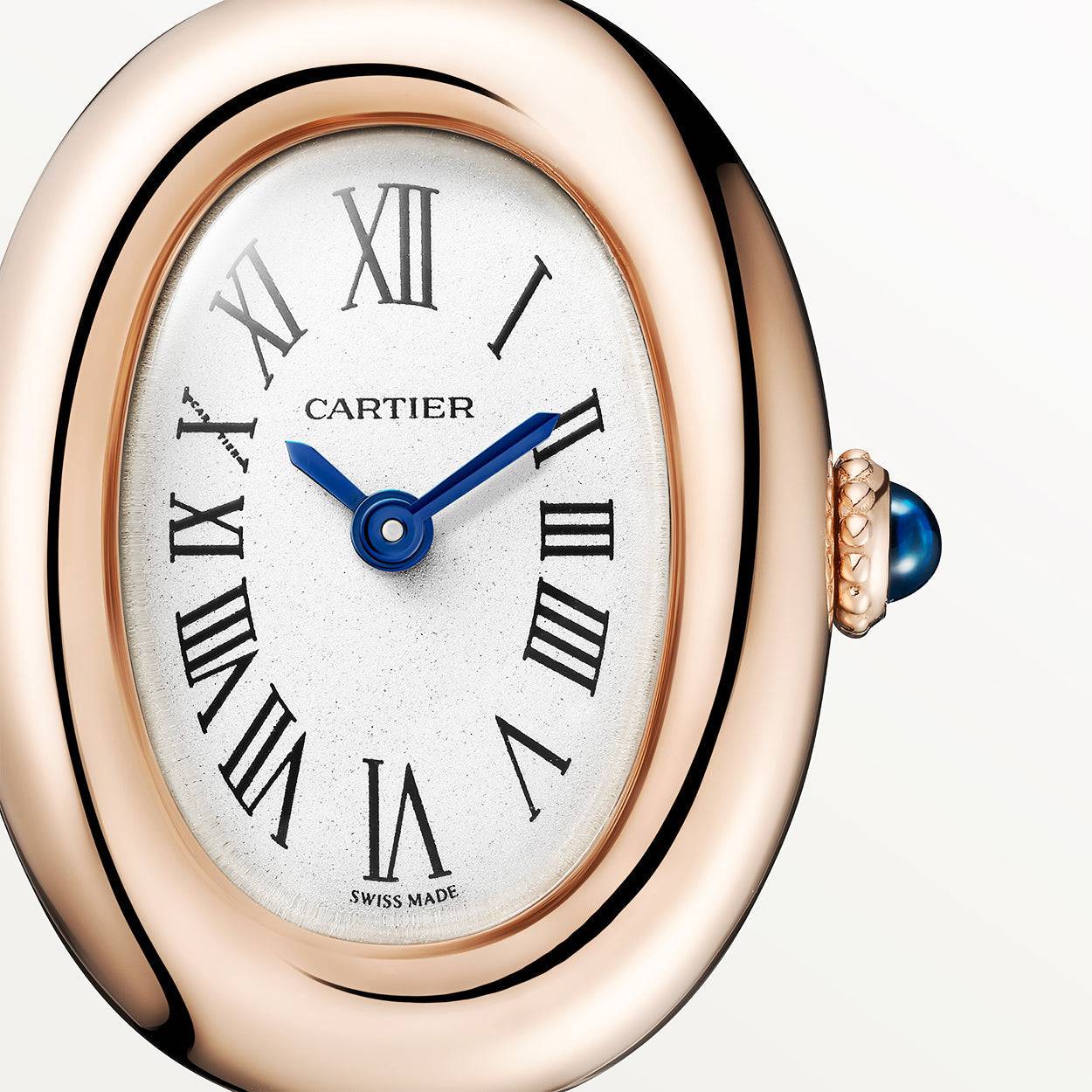 Cartier Baignoire Mini Size 15 18ct Rose Gold Ladies Bangle Watch - Berry's Jewellers